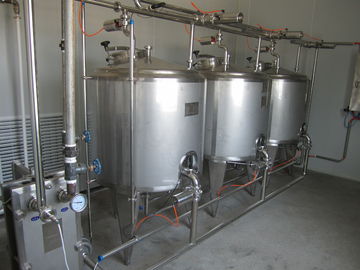 세륨 ISO는 CIP 청소 체계 음료 우유 식물 세탁기를 통과했습니다